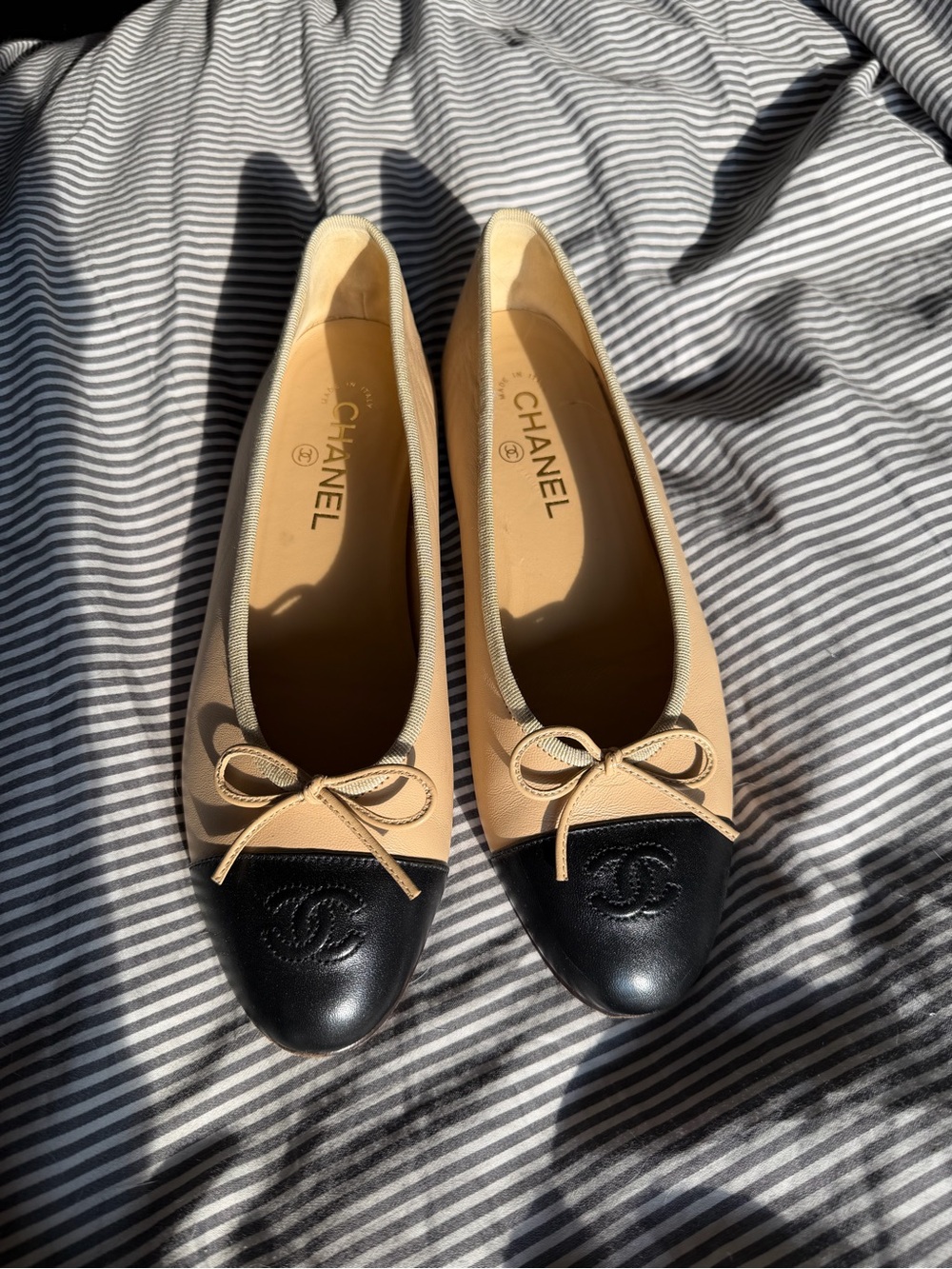 Like New Chanel Ballet Flats